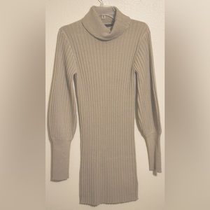 Tan Sweater Dress